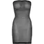 Сукня Leg Avenue Shimmer Sheer rhinestone tube dress Black/Silver One size - мініатюра 4