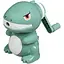 Точилка для карандашей ZiBi Dino Kids Line механическая зеленая (ZB.5507) - миниатюра 2