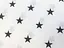 Хлопковая пеленка Moontime 100х80см "Звезды черные" - миниатюра 2