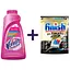 Набір капсули для посудомийних машин Finish Ultimate Plus All in 1, 45 шт. + плямовивідник рідкий Vanish Oxi Action 1 л - мініатюра 1