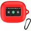 Чехол-накладка DK для JBL Live Flex 3 | Silicone Candy Friendly с карабином (red) - миниатюра 1