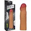 Насадка на пенис Lovetoy Revolutionary Silicone Nature Extender 17.8 см коричневый - миниатюра 1