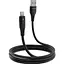 Кабель Proove Soft Silicone USB-A to Lightning 1m Black (CCSO20001101) [133328] - миниатюра 1