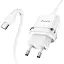 Зарядний пристрій Hoco N1 12w набір блок і кабель Type-C білий - мініатюра 1