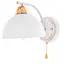 Бра Brille LK-636W/1 E14 WH+FG спрямованого світла настінне накладне прованс - мініатюра 1