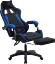 Геймерское кресло GT Racer черное с синим (X-2324 Fabric Black/Blue) - миниатюра 6