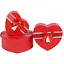 Набір подарункових коробок UFO 50341-301 Red Heart 3 шт (50341-301 Набор 3 шт. RED HEART серд.) - мініатюра 1