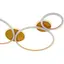 Люстра потолочная Brille светодиодная 86W WW+NW+CW G (WBL-59C/7) - миниатюра 2