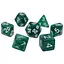 Набір кубиків Pearl 7 Dice Set - Dark Green , 7 шт. (g7dpearl05) - мініатюра 1