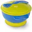 Мисочка BABOO 9-033 від 6 місяців з основою-присоскою, кришкою та ложенчою Жовта (5057778090332) - мініатюра 1