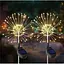 Світильник Sun Lamp Феєрверк газонний на сонячній батареї 120 світлодіодів теплий білий - мініатюра 1
