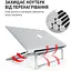 Підставка для ноутбука OfficePro LS-530-S Alloy Aluminum Silver - мініатюра 7