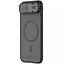 Карбонова накладка Nillkin CamShield Pro Magnetic для Apple iPhone 17 Air 6.5" Transparent black - мініатюра 3