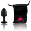 Анальна пробка Dorcel Geisha Plug Diamond XL з кулькою всередині створює вібрації макс діаметр 4.5 см - мініатюра 3