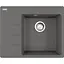 Кухонна мийка Franke Centro, фраграніт, прямокутник, з крилом, 620х500х200мм, чаша - 1, врізна, CNG 611-62 TL, сірий камінь - мініатюра 1