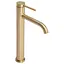 Смеситель для умывальника Rea Clif brushed gold высокий REA-B5329 Золотой - миниатюра 1