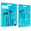 Дротові навушники Hoco M124 Wide universal earphones with microphone, 3.5mm, 1.2m, black - мініатюра 4