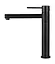 Змішувач для кухні Corsan Lugo black mat з рухомим носиком CMB7521BL Чорний матовий - мініатюра 1