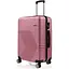 Валіза Маленька (S) Полікарбонат На 4-х подвійних колесах 50л POLO ПК023-S Пудра - мініатюра 1