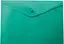 Папка-конверт А4 на кнопці, напівпрозора, зелена BM.3925-04 BUROMAX (4823078953216) - мініатюра 1