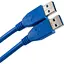 Кабель Extradigital USB 3.0 AM/AM 1.5м Blue (KBU1629) - мініатюра 2