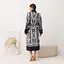 Кімоно жіноче з плюшевого велюру Kimono Noire 18129 S - мініатюра 4