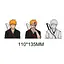 Голографічна наклейка Бліч Bleach hs 33 - мініатюра 1