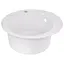 Кухонна мийка Lidz D510/200 WHI-01 (LIDZWHI01D510200), Білий - мініатюра 4