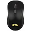 Миша GTL 4W250 чорний 4D 2.4G Wireless Optical USB 800-1200-1600 dpi 2xAAA - мініатюра 1