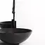 Умивальник Dusel Iucy 400571B, Чорний матовий - мініатюра 3