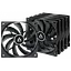 Вентилятор Arctic F12 5-Pack Black (ACFAN00248A) - мініатюра 1