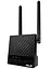 Роутер 4G-N16, Black, WiFi (2.4GHz до 300 MB/s) Asus teh0020500 - мініатюра 2