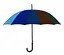 Женский зонт-трость полуавтомат Feeling Rain 102 см разноцветный - миниатюра 5
