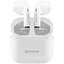 Навушники бездротові вкладки в кейсі Proove Mainstream TWS (App) білі - мініатюра 1