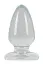 Анальная пробка Crystal Clear Big Plug 13 см (прозрачный) - миниатюра 1