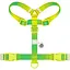 Шлея для собак Waudog Nylon Recycled анатомічна H-подібна з QR-паспортом, градієнт, пластиковий фастекс, XL - мініатюра 2