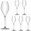 Набор бокалов для шампанского Lora Милан 330 мл 6 шт. NGC233SETCHAMP - миниатюра 1