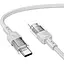 Кабель Hoco Type-C to Lightning Spirit PD transparent charging data cable U129 27W 1.2 м - мініатюра 1