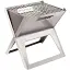 Гриль угольный Bo-Camp Notebook/Fire Basket Compact Silver (8108347) - миниатюра 1