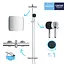 Душова система термостатична Grohe QuickFix Vitalio Comfort System 250 26984001, Хром - мініатюра 7