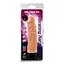Вібратор Real Touch XXX Vibrating Hard 22.6 см тілесний - мініатюра 5