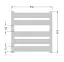 Рушникосушка водяна Heizung Париж WP 5/55 565х550 мм 540 Вт Білий 30412 - мініатюра 2