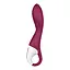 Вібратор Satisfyer Heated Thrill Connect App 20.6 см бордовий - мініатюра 3