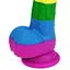Фаллоимитатор LoveToy Prider Dildo 8" 20.5 см радужный - миниатюра 9