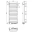 Электрический полотенцесушитель Navin Грандис 480x1200 Sensor правая с таймером полированная 10-043153-5010, Хром, Правое, Электронный - миниатюра 6
