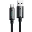 Дата кабель Acefast C19-04 USB to Type-C 3A (1.2m) Black - мініатюра 1