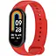 Ремешок для фитнес-браслета Lemfo для Xiaomi Mi Band 8 и 9 красный - миниатюра 1