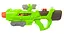 Дитячий великий водяний бластер M 3541, 2 кольори Зелений - мініатюра 1