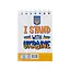 Блокнот "I stand with Ukraine" А7 Л7-72-5, 72 сторінки, пружина зверху - мініатюра 1