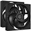 Вентилятор ID-Cooling AS-140-K Duet Black (AS-140-K DUET) - мініатюра 1